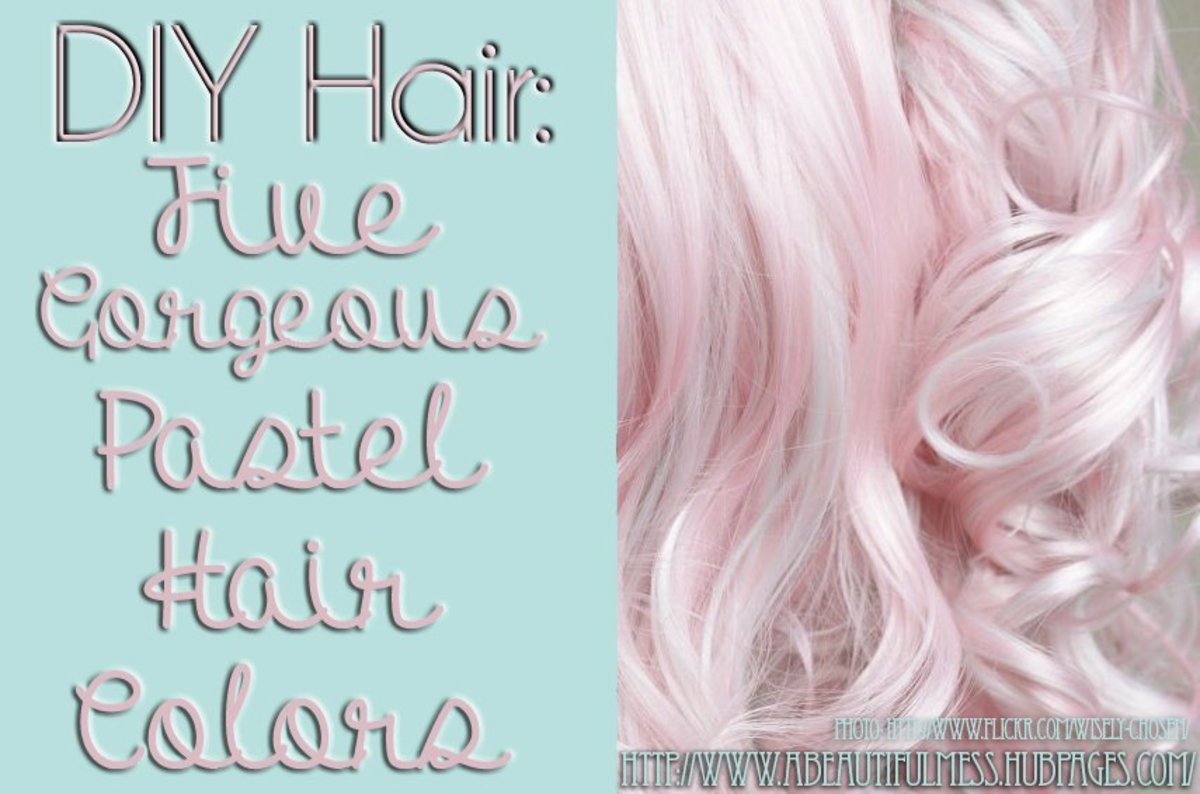 Diy Hair Five Gorgeous Pastel Hair Colors Bellatory