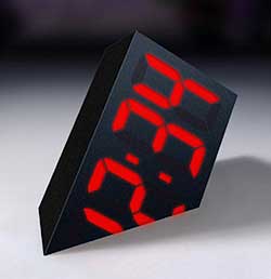 Novelty Digital Timepiece - The Sinking Clock