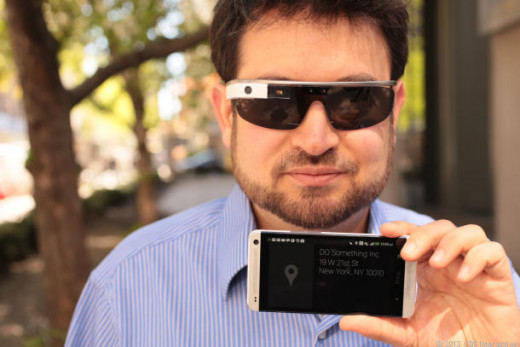 Google Glass iPhone integration