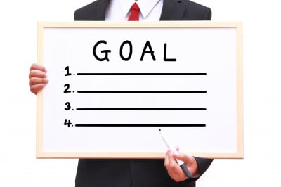 Set some achievable goals to help you stay focused