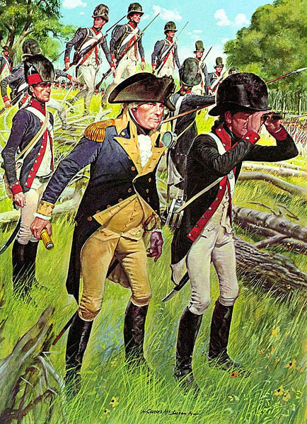 General Wayne with the 1794 American Legion