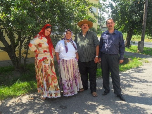 Milei Vencel photographed these Romani people from Transylvania, Romania in 2012.