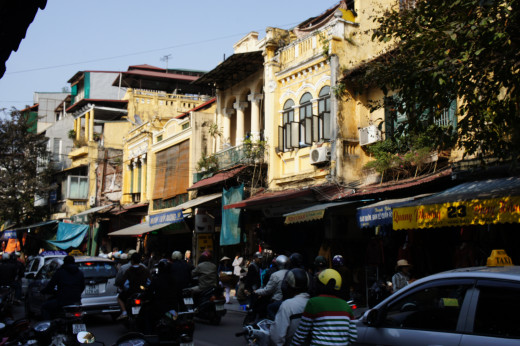 Intimate and friendly streets of the Old Quarter, Hanoi