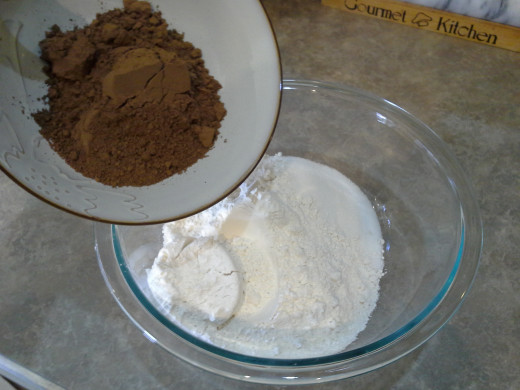 Step Three: Add your cocoa powder