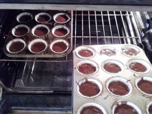 Step Twenty-one: Place them in the oven