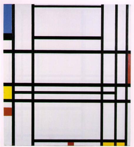 Piet Mondrian, Composition No.10, 1942
