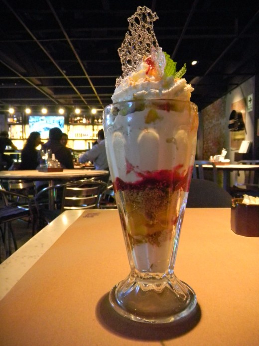 A must have dessert. This is the Mango sundae