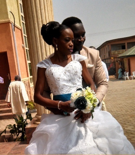 This wedding of my sister took place in Lagos, Nigeria.