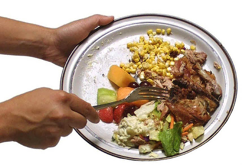 Do you WAIST or WASTE your food?