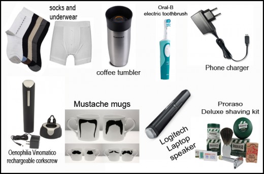 Gift ideas for practical me or men who have everything.