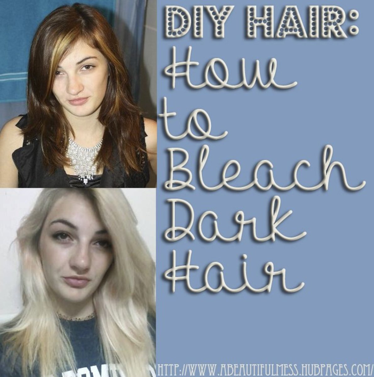 Diy Hair How To Bleach Dark Hair Bellatory