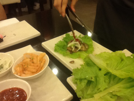 a lettuce is set