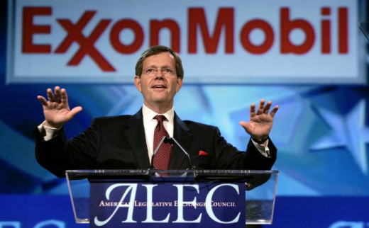 Needless to say, the ranks of ALEC are not composed of rank and file Americans.