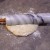 Step Eleven: Roll your dough out thin and flat with a rolling pin
