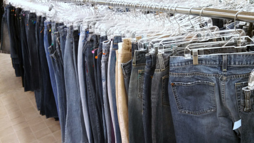 Goodwill Stores Have Lots of Used Clothes- And Cheap Prices!