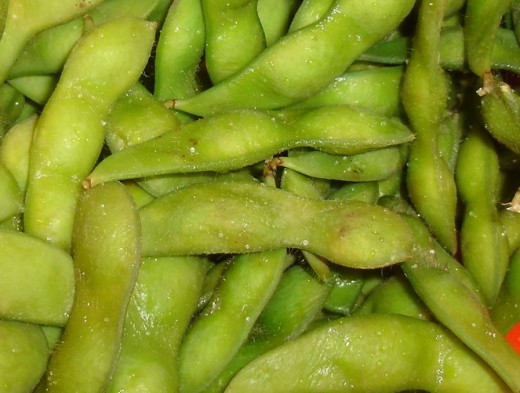 If your edamame look like this, you need to remove them from the pods, as this outer shell is inedible. If you don't, your friends may still ask you for your recipe - but only so they can mock you mercilessly.