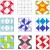 Star and zigzag quilt blocks Star and zigzag quilt blocks