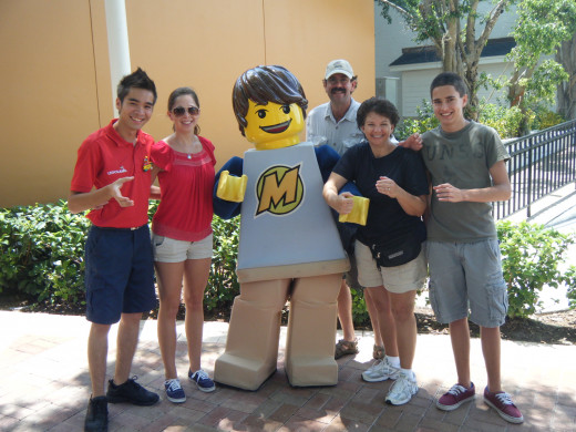 My family becoming Lego minded.