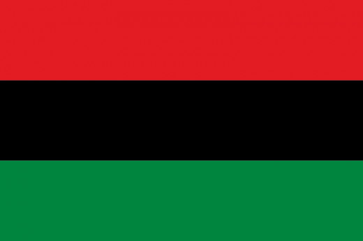 American Black Nationalism Flag
