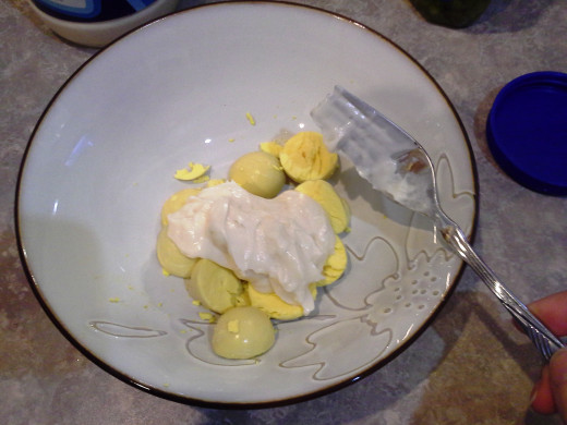 Step Fifteen: Add your mayonnaise