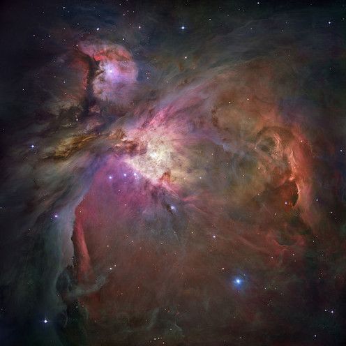 Absolutely gorgeous, the Orion Nebula - Public Domain - Nasa- Hubble