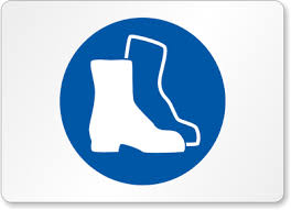 PPE sign for Safety Boots