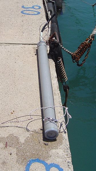 A typical tidal gauge.