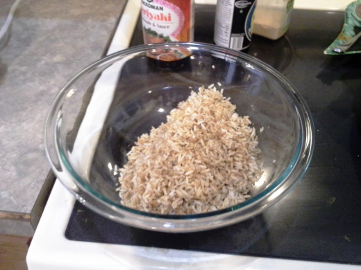 Step Twelve: And dump it our into a bowl on the side to use when needed