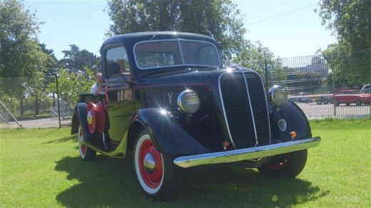 Ford invented the V8 engine which was placed into the 1937 Pick Up.