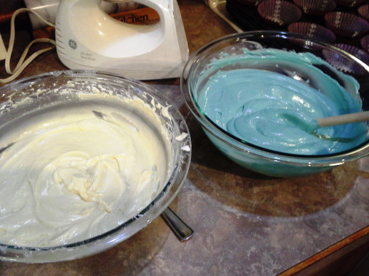 Step Seven: Mix thoroughly until your color is even