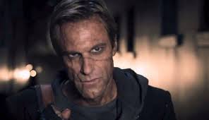 Aaron Eckhart stars as the legendary monster constructed from body parts in the futuristic horror tale I, Frankenstein