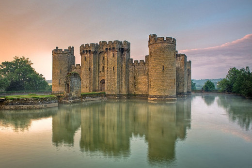 Bodiam Castle East Sussex England UK Wikicommons Antony McCallum