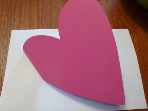 Pre-made heart cards