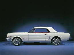 The Mustang convertible, 1965