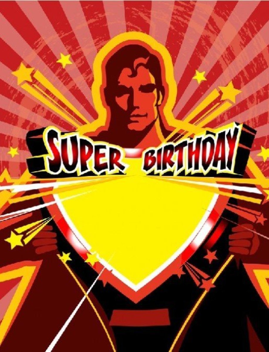 superman birthday clipart - photo #35