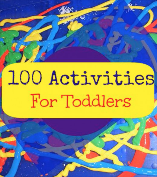 100 activities for toddlers