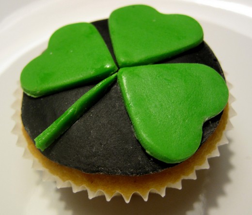 St. Patrick's Day Cupcake