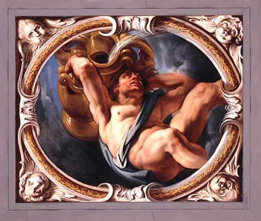 Aquarius by Jacob Jordaens
