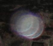 Moving Orb taken in the tunnel behind the Cozmic Cafe (The Soda Works) in Placerville. 