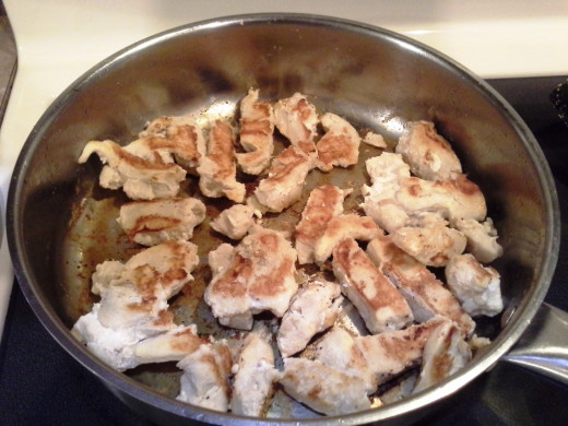 Step Eleven: Flip all of your chicken pieces to cook evenly