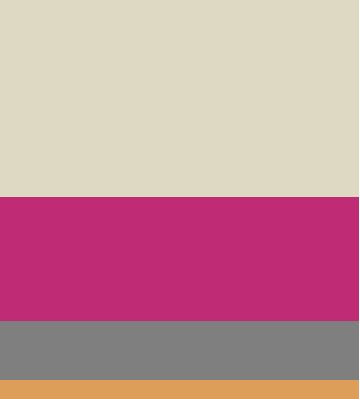 A rendering of colors used in the Laura U living room.