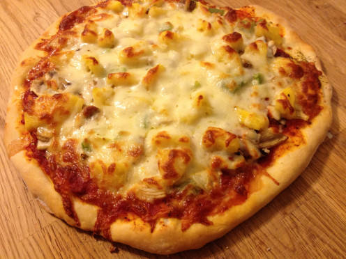 Not one of my photos but the pizza crust is similar!  I will upload my own pic soon.  :)