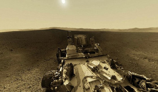 The NASA Rover on Mars