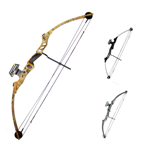 You can choose from one of three different finishes. Autumn Camo, Black, or Black and Silver