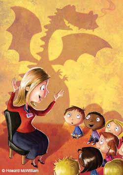 The art of storytelling is very important in teaching yoga and Pilates.