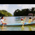 Children selling baskets, jewellery and shells on the Rio Dulce Children selling baskets, jewellery and shells on the Rio Dulce