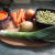 The seven ingredients needed for green pea soup The seven ingredients needed for green pea soup
