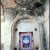 Inside the Convento de Nuestra. A picture of the monks that built the convent hangs in place of a giant tapestry. Inside the Convento de Nuestra. A picture of the monks that built the convent hangs in place of a giant tapestry.