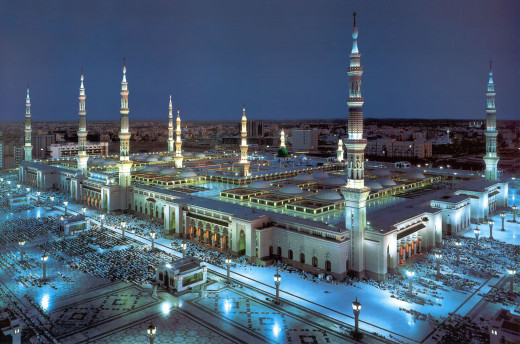This is the Mosque of Prophet Muhammad (peace be upon Him) Masjid al Nabawi