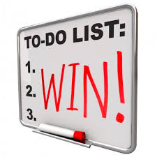 Winning is on everyone's to-do list!